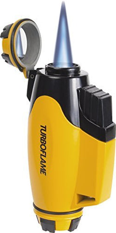 Sale Turboflame Phoenix Bumblebee Yellow Wind Resistant Jet Torch Flame Lighter