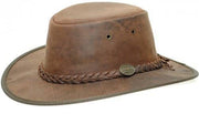 Barmah Bronco Hat Australian Cow Leather Foldable Hat