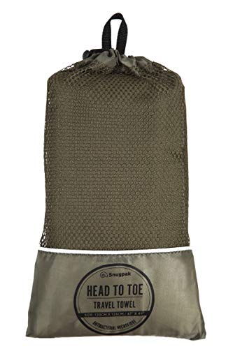 Snugpak Head to Toe Travel Towel Olive