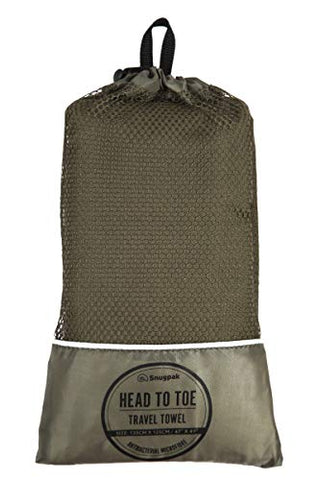 Snugpak Head to Toe Travel Towel Olive