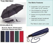 GustBuster Metro Wind Resistant Umbrella