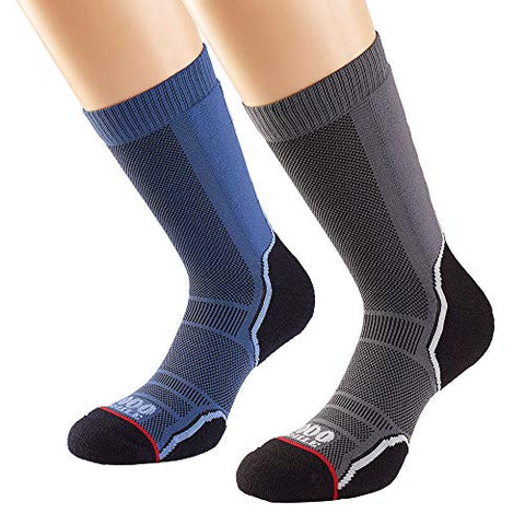 1000 Mile Trek Sock  Twin Pack