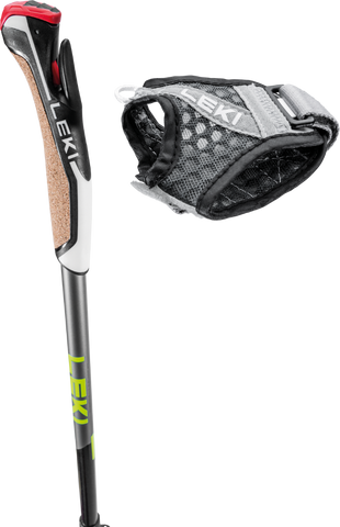 Leki 65326011 Nordic Walking Poles Traveller Aluminium DECATHLON ONLY