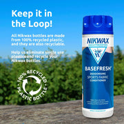 Nikwax BaseFresh Deodorising conditioner for base layers and next-to-skin clothing