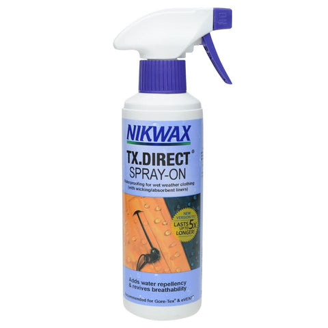 Nikwax TX Direct Spray-On, Waterproofer for all your Outdoor Clothing