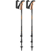 LEKI Khumbu AS Poles Dark Anthracite / Orange / Black 110 - 145 cm