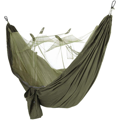 Highlander Crusader Hammock inc Mosquito Net, Hanging Kit & Tarp
