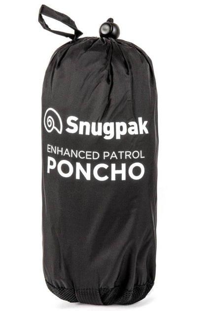 Snugpak Enhanced Patrol Poncho WGTE - Mantella poncho leggera e impermeabile con cappuccio regolabile e tasca per mappa di facile accesso, poncho di emergenza per escursionismo e campeggio Snugpak Enhanced Patrol Poncho WGTE - Mantella poncho leggera e impermeabile con cappuccio regolabile e tasca per mappa di facile accesso, poncho di emergenza per escursionismo e campeggio