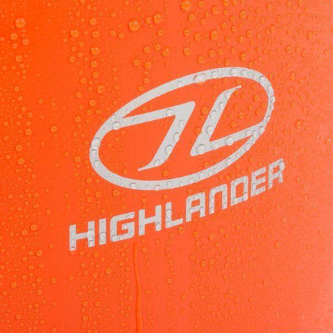 Highlander Cs110-orange Drybag, Tri Laminate Pvc, Small, 16l