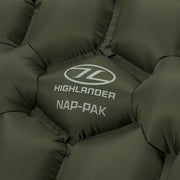 HIGHLANDER NAP-PAK INFLATABLE SLEEPING MAT