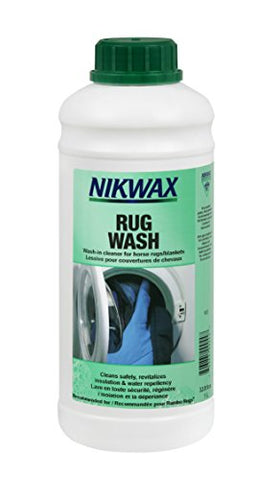 Nikwax Rug Wash Equestrian Cleaner -For Cleaning Horse Rugs, Animal Clothing & Bedding
