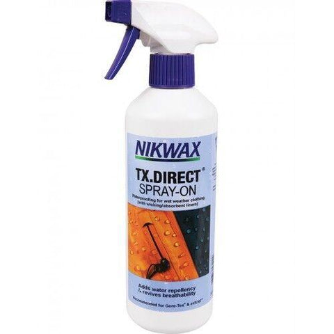 Nikwax TX Direct Spray-On, Waterproofer for all your Outdoor Clothing