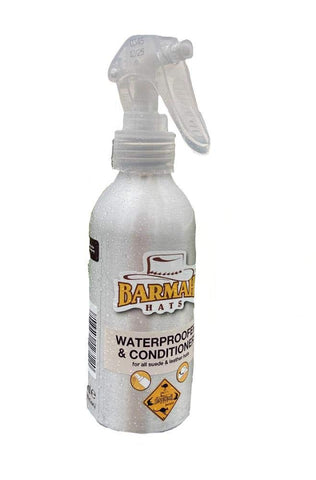 Waterproofer and Conditioner Spray for Leather Hats