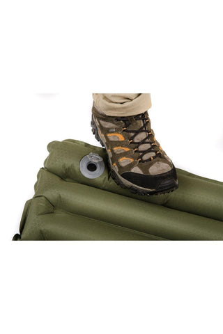 Snugpak Air Mat with Built-in Foot Pump Olive WGTE