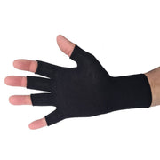 Ussen Half finger Gauntlet Glove Black