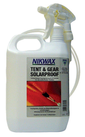 Nikwax Tent & Gear Solar Wash & Proof 500ml SPRAY-ON UV Cleaning & Waterproofing