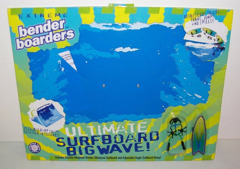 Hog Wild Extreme Benders Surf Boarders Big Wave Set Poseable, Magnetic, Cake
