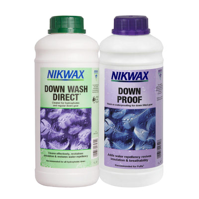 AT018 Nikwax Cleaning And Waterproofing Kit 150ml