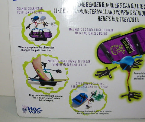 Hog Wild Extreme Benders Surf Boarders Big Wave Set Poseable, Magnetic, Cake