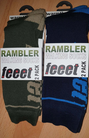 FEEET Rambler Walking sock Twin Pack