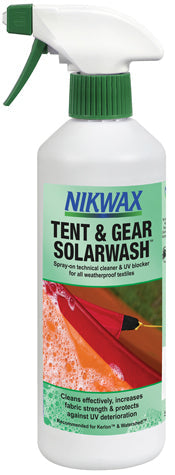 Tent & Gear Solarwash for Cleaning Synthetic Fabric Equipment